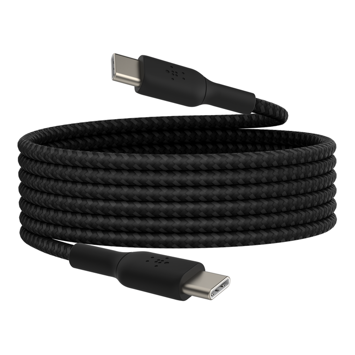 Belkin Braided USB-C to USB-C Cable 60W Black(2m) – Switch