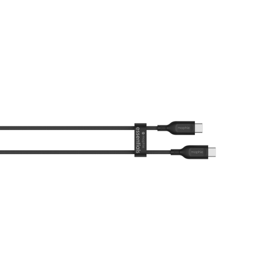 Mophie Cable Essential USBC 60W 2M Braided FG Black APAC