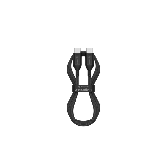 Mophie Cable Essential USBC 60W 1M Braided FG Black APAC