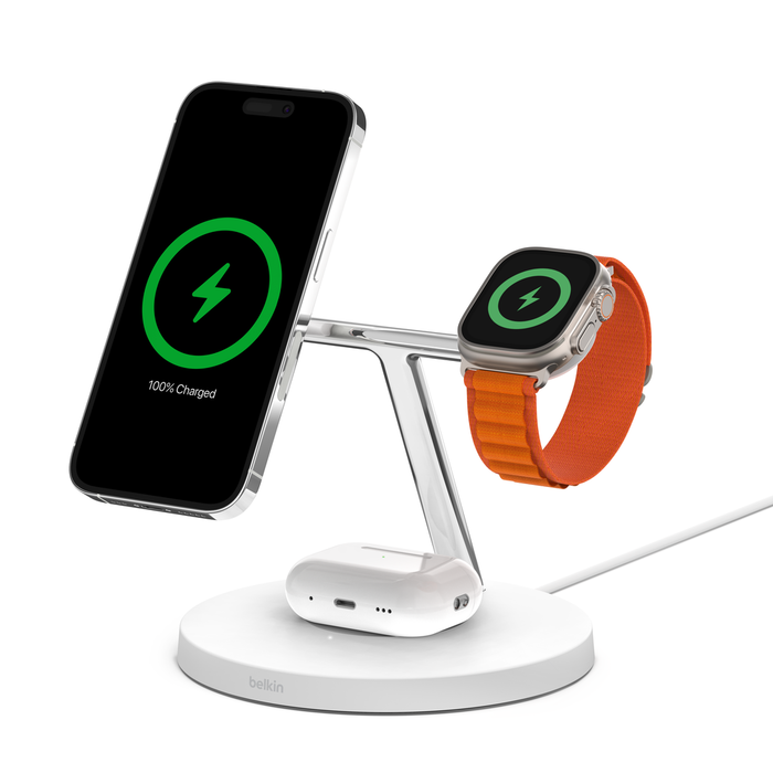 Belkin BOOST CHARGE PRO 3-in-1 Wireless Charging Stand with