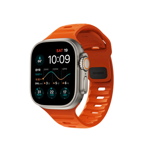 Nomad Sport Strap (Version 2) Apple Watch 49/45/44/42mm (Series SE/Ultra/8/7/6/5/4/3/2) Limited Edition - Ultra Orange