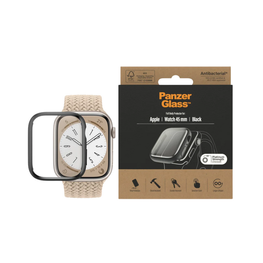 PanzerGlass Full Body for Apple Watch series 7 45mm - Black AB