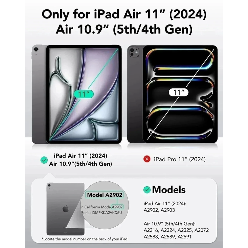 ESR Shift Magnetic Case iPad Air 4/5/Air 11 inch