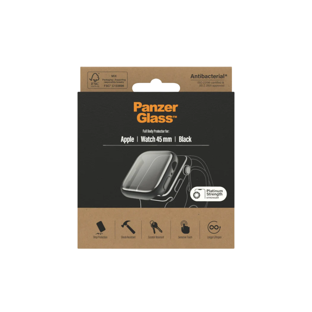 PanzerGlass Full Body for Apple Watch series 7 45mm - Black AB