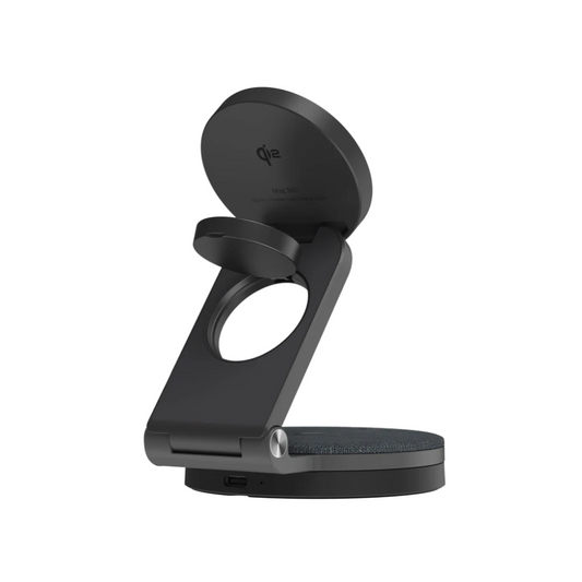 ADAM elements Mag 360 Qi2 3-in-1 Foldable Travel Charging Station
