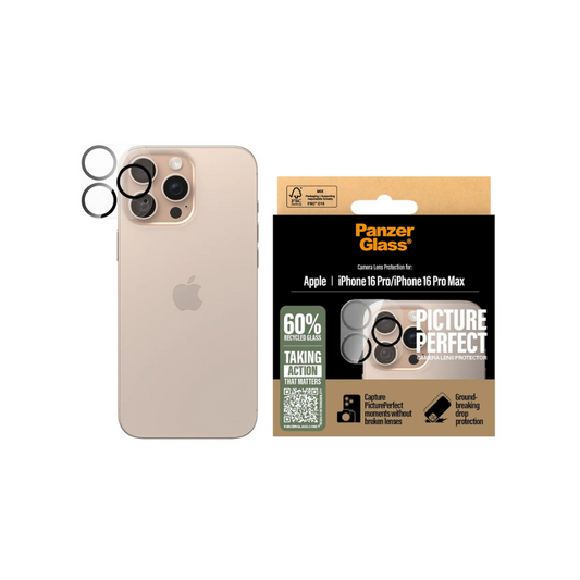 PanzerGlass Camera Lens Protector Picture Perfect Apple iPhone 16 Pro/ 16 Pro Max