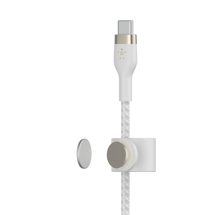 Belkin USB-C TO LTG, BRAID SIL, 2M, WHT