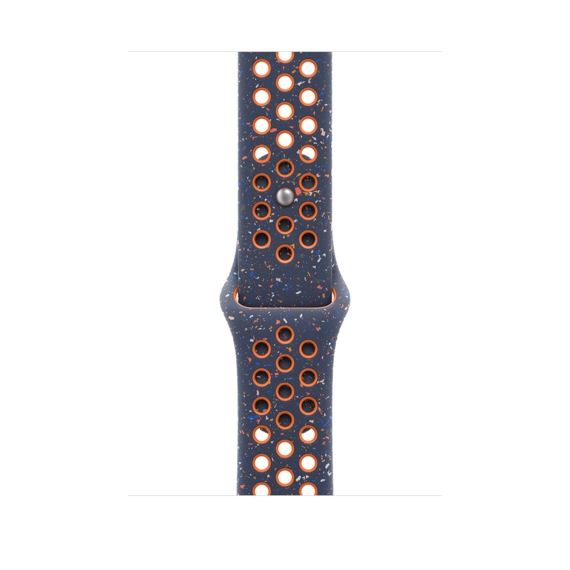 46mm Blue Flame Nike Sport Band - S/M