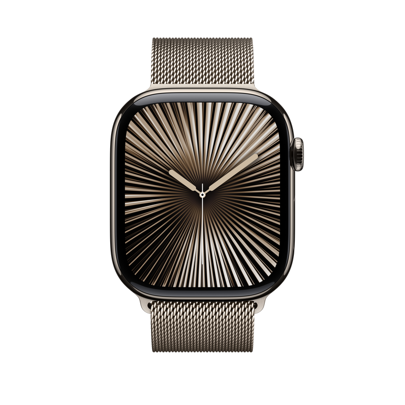 46mm Natural Milanese Loop - S/M