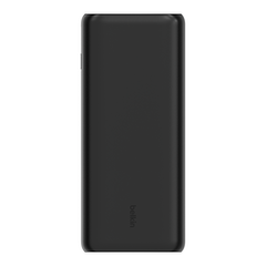 Belkin 20K Power Bank, USB-C & USB-A PD 20W, Black