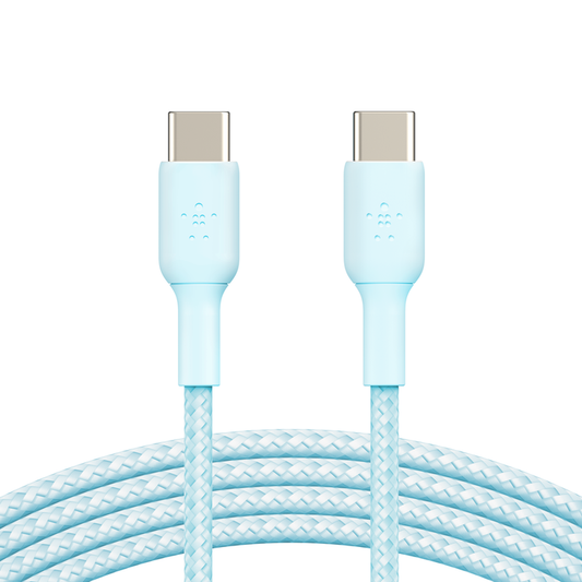 Belkin Braided USB-C to USB-C Cable 60W - Blue(2m)