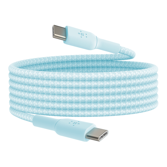 Belkin Braided USB-C to USB-C Cable 60W - Blue(2m)