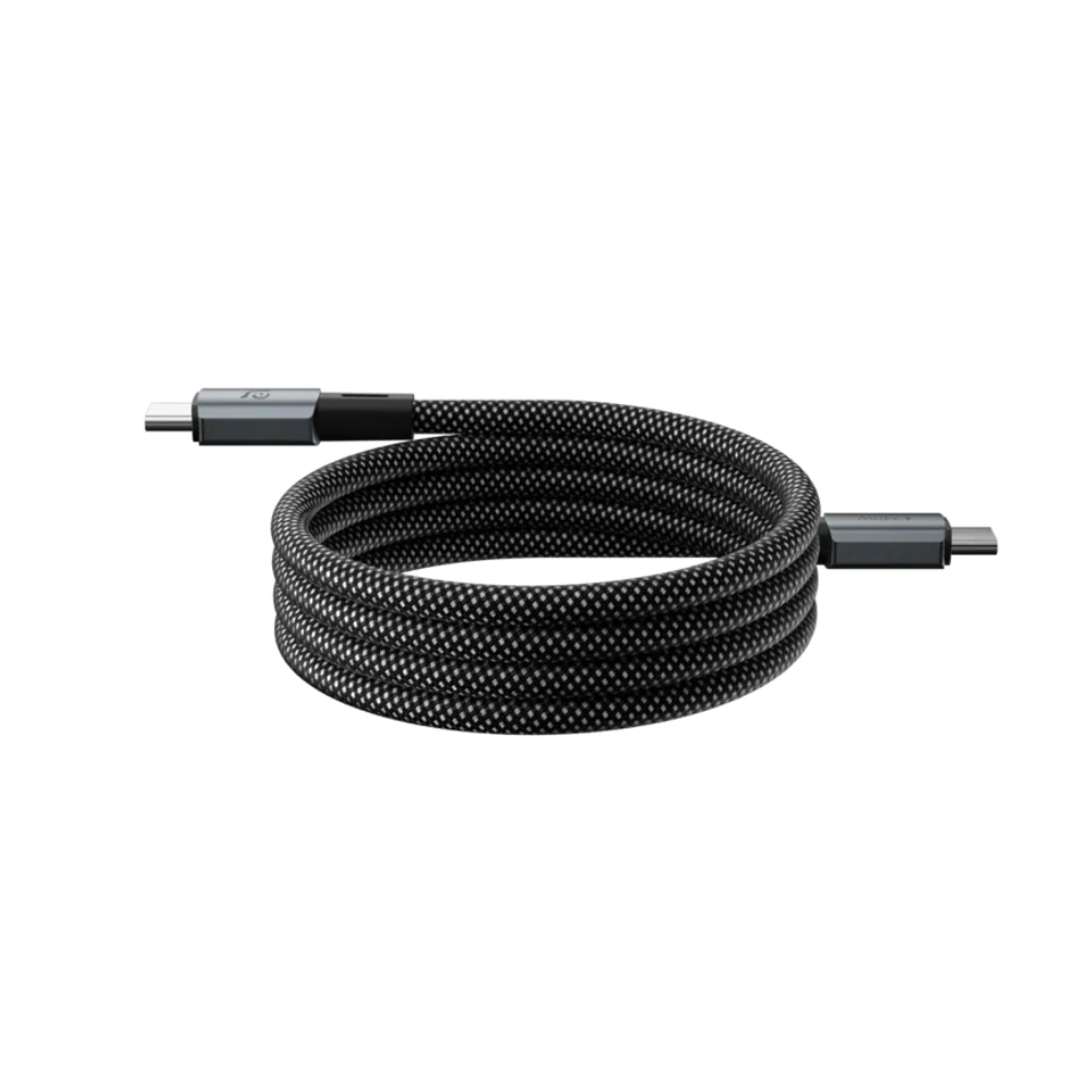ADAM elements CASA MP100 USB-C to USB-C 240W Magnetic Charging Cable 100cm (Black)