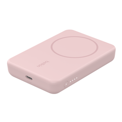 Belkin BOOST CHARGE Magnetic Wireless + Stand Power Bank, Pink 5000mAh