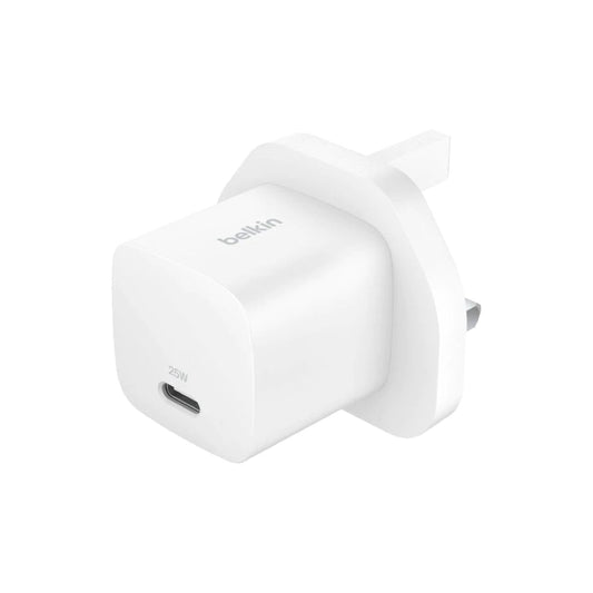 Belkin 25W USB-C PD Wall Charger with PPS, White