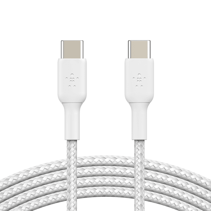 Belkin Braided USB-C to USB-C Cable 60W - White(1m)