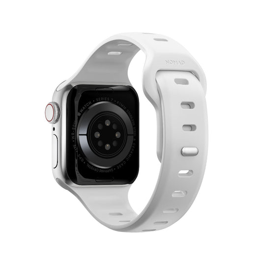 Nomad Sport Slim Band - Apple Watch 41/40/38mm (Series SE/7/6/5/4/3/2) | White