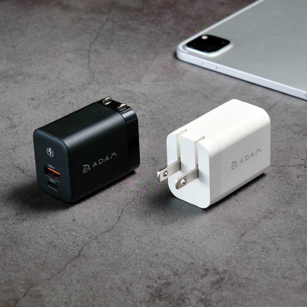 ADAM elements OMNIA X45A GaN 45W Dual Port Compact Wall Charger - Black