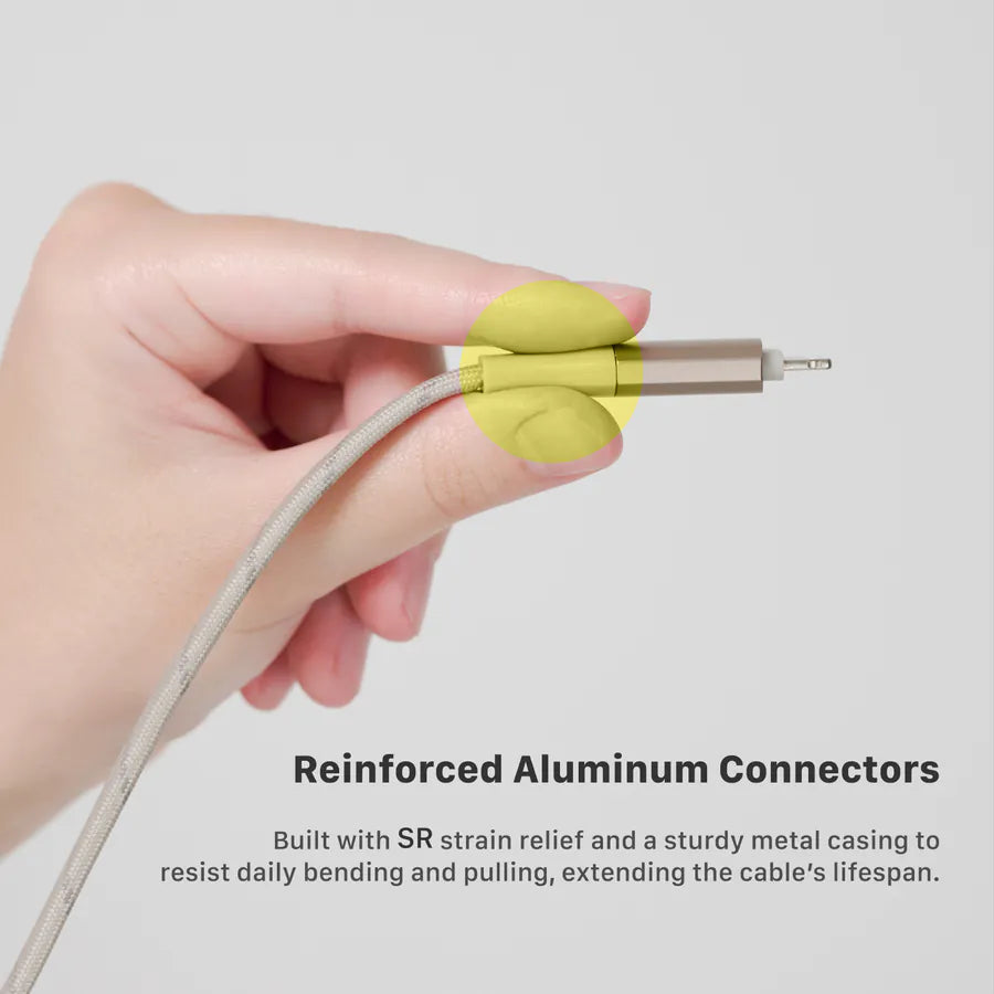 ADAM elements PeAk MF401 4-in-1 60W Magnetic Flat Charging Cable (Titanium)