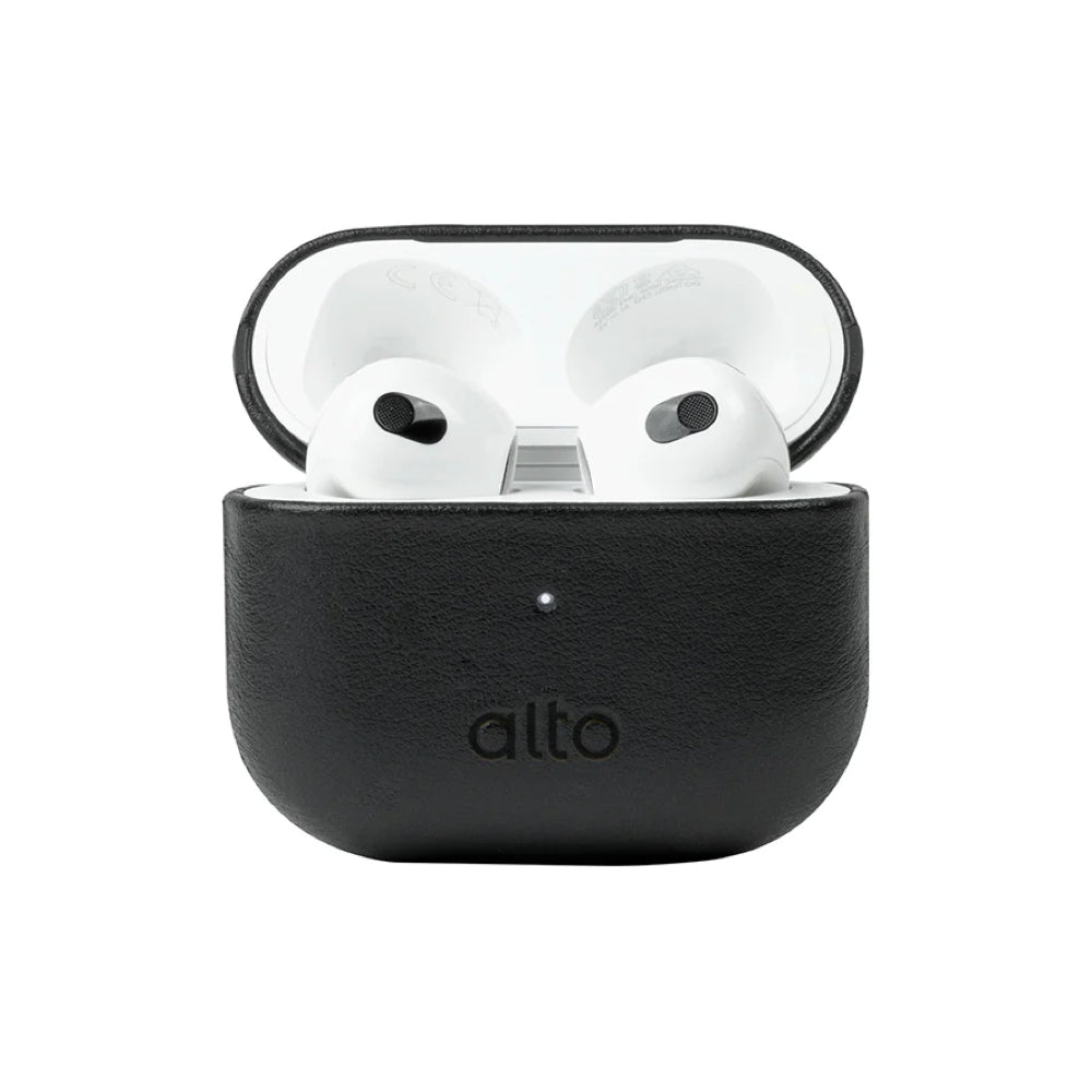 Alto AirPods 3 Leather Case - Raven