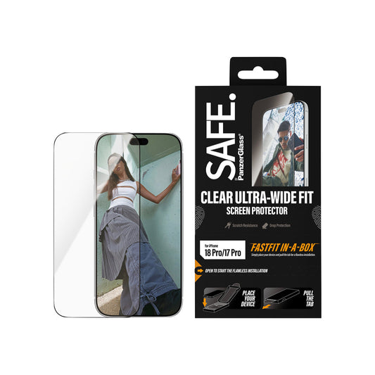 SAFE Apple iPhone 18 Pro Max UWF with Fast Fit In A Box - Clear