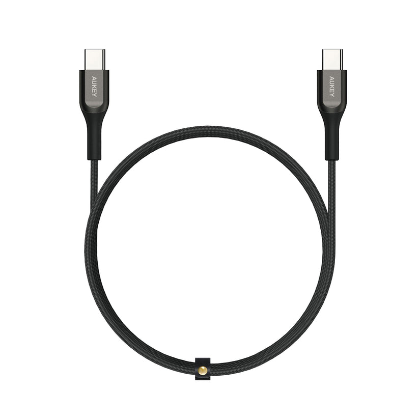 Aukey CB-AKC3 USB C To USB C 60W PD Quick Charge Kevlar Cable - 1.2M