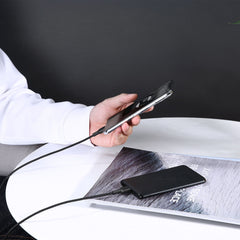 Aukey MFi Braided USB C to Lightning Fast Charging Cable 5V/9V/15V - 1.2m