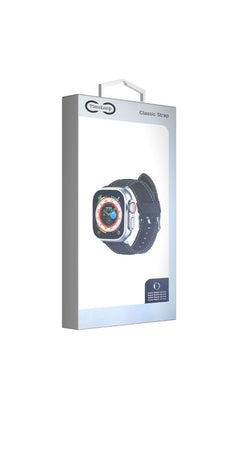TimeLoop Apple Watch Classic Strap 49mm/45mm/44mm/42mm (Black)