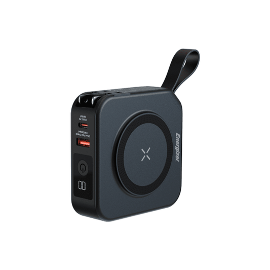 Energizer 10000mAh Magnetic Wireless Power Bank and with AC Charger