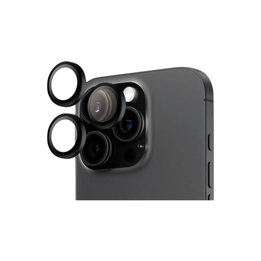PanzerGlass Camera Lens Protector Hoop Optic Rings Apple iPhone 16 Pro/ 16 Pro Max Black