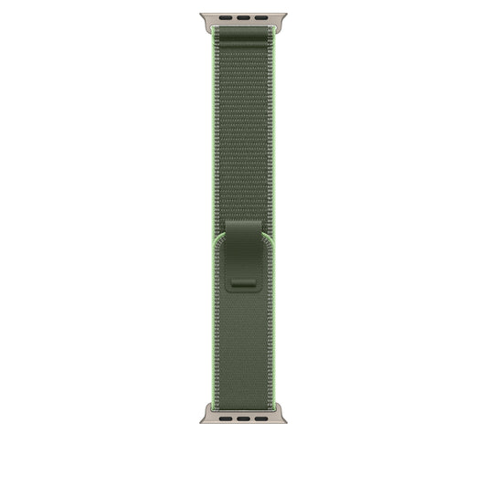 49mm-green-neon-trail-loop--s-m-natural-titanium-finish_MFT44ref