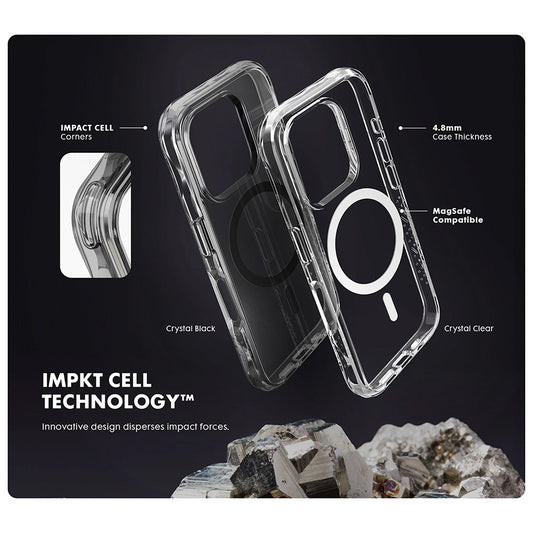 Laut iPhone 16 Crystal Matter X | MagSafe Black Crystal