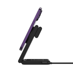 Mazer MagSafe, Qi&Apple Watch Foldable 3in1 Wireless Charging Stand-Black