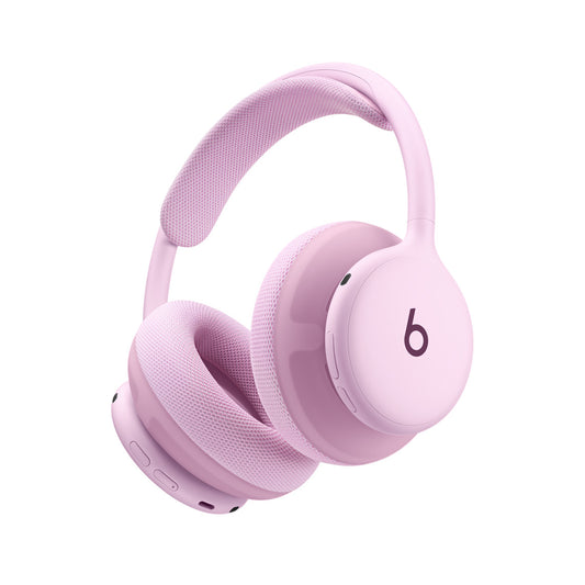 Beats 360 Over‑Ear Headphones – Pink with Pink Performance Knit Cushions