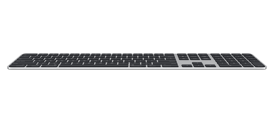 Magic Keyboard with Touch ID and Numeric Keypad for Mac models with Apple silicon - US English - Black Keys