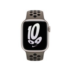 41mm Olive Grey/Black Nike Sport Band