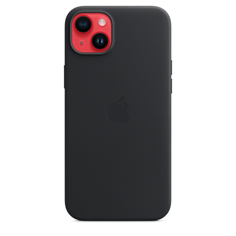 iPhone 14 Plus Leather Case with MagSafe - Ink