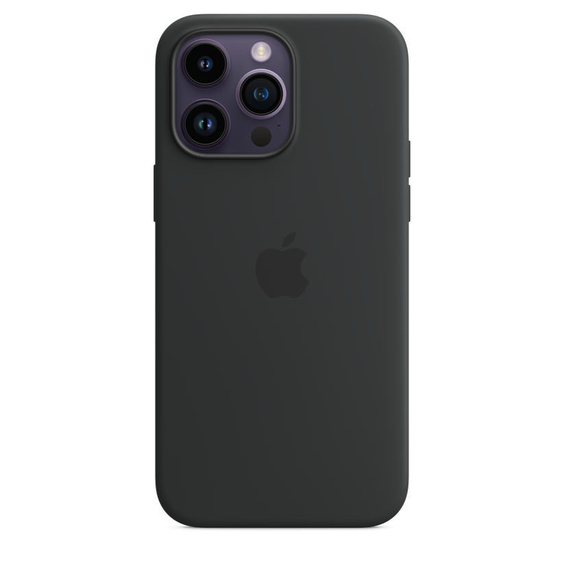 iPhone 14 Pro Max Silicone Case with MagSafe - Midnight