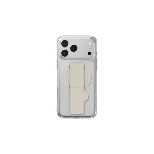 Mageasy GrabStand M | Magsafe iPhone 17 Pro Max Transparent