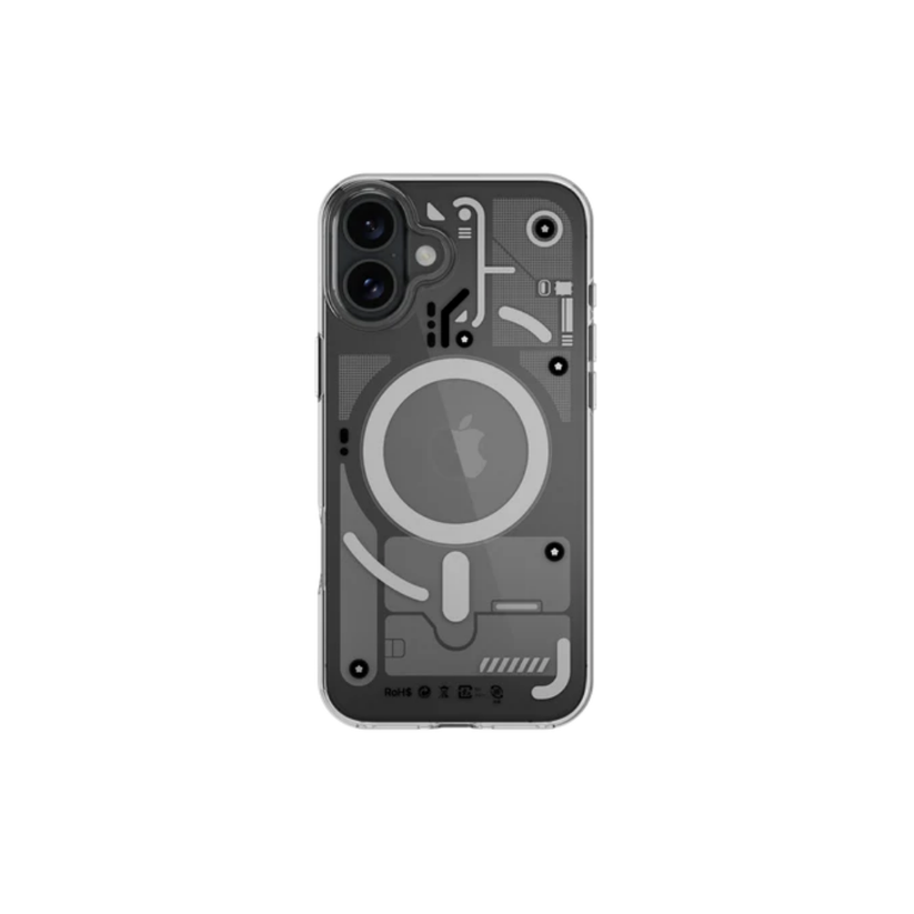Mageasy iPhone 16 XRay M | MagSafe Ash