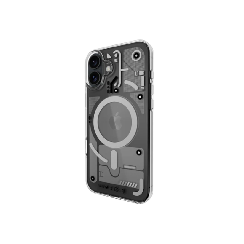 Mageasy iPhone 16 XRay M | MagSafe Ash