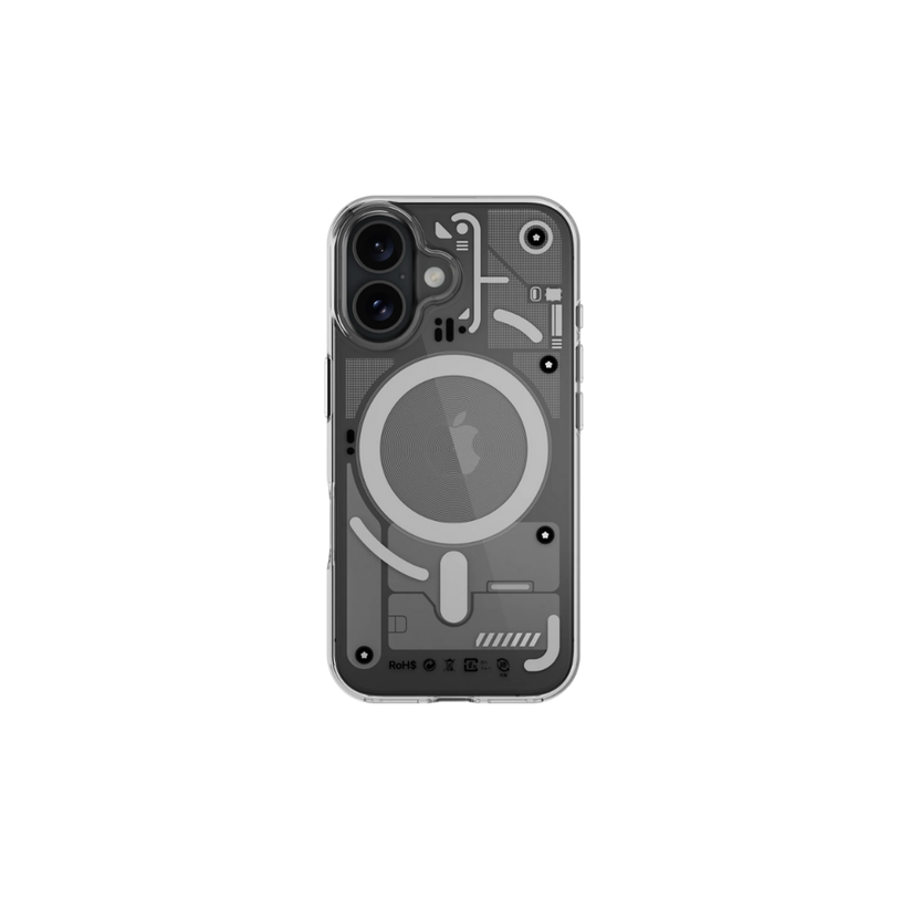 Mageasy iPhone 16 XRay M | MagSafe Ash