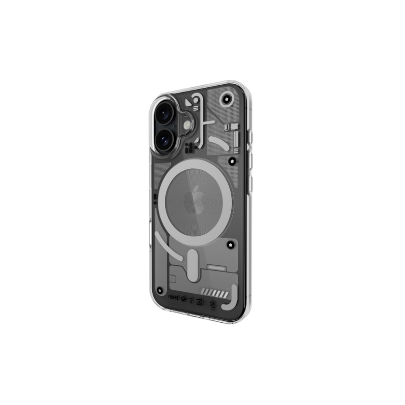 Mageasy iPhone 16 XRay M | MagSafe Ash