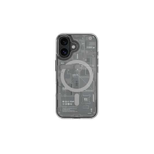 Mageasy iPhone 16 XRay M | MagSafe Transparent