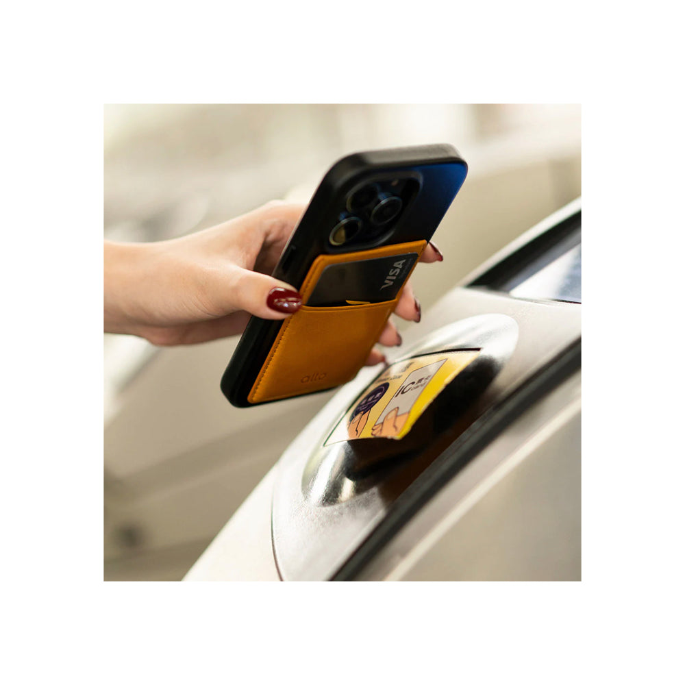 Alto iPhone Magnetic Wallet- Caramel