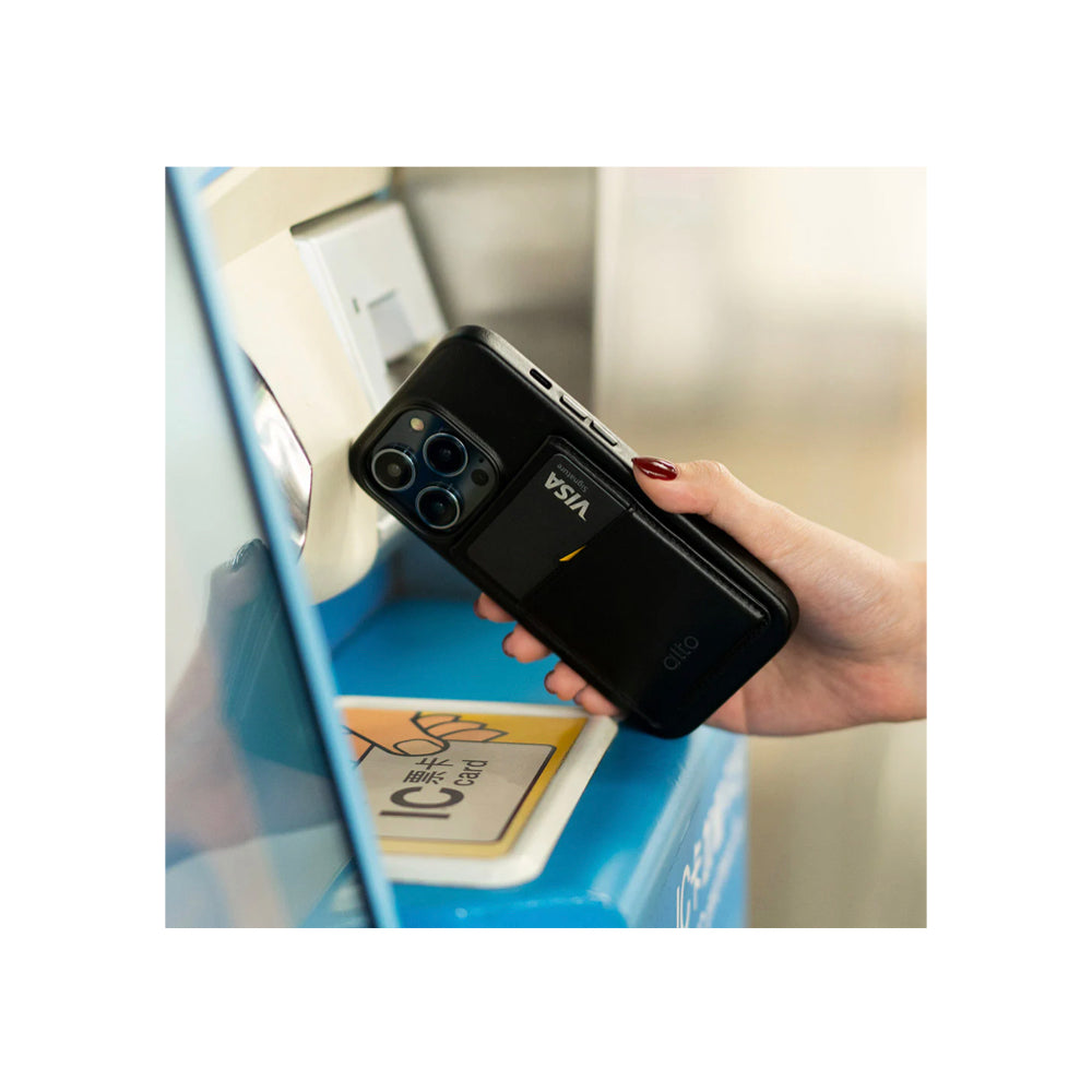 Alto iPhone Magnetic Wallet- Raven