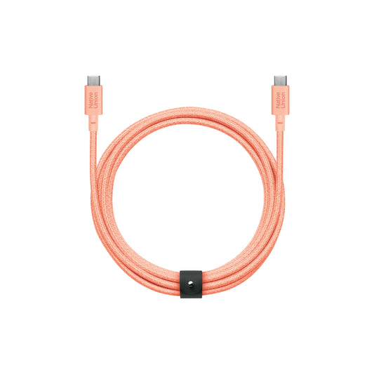 Native Union Belt Cable Xl Type C-C Apricot Crush 3M