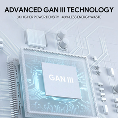 Aukey PA-TA09A 100W Travel Mate GaN Universal Adapter With USB ports - Grey