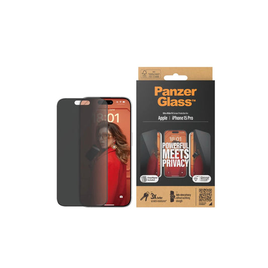 PANZERGLASS APPLE IPHONE 15 PRO UWF PRIVACY