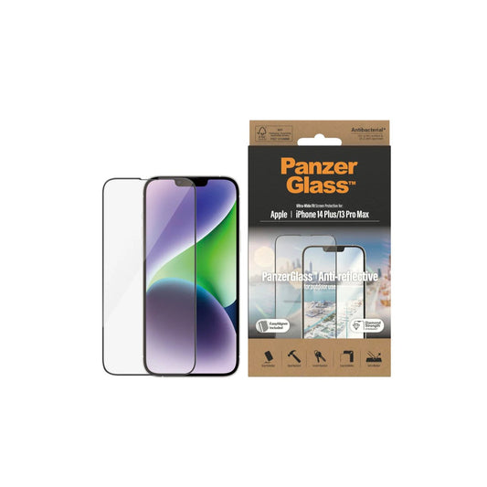PanzerGlass UWF AB with Applicator for iPhone 14 Plus/13 Pro Max (Anti Glare/Reflective)
